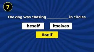 Reflexive Pronouns Quiz Practice 'Myself, Yourself, Himself, Themselves and More