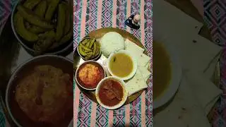 আজ রাতের denar special manu😘😄😋😋 # food vlog # short video #indian food #youtube viral short