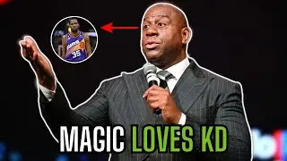 Magic Johnson URGES The New York Knicks To Trade For Kevin Durant