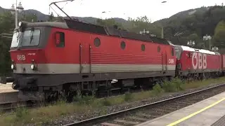 DIE SEMMERINGBAHN - Weltkulturerbe - in Bahnhöfen GLOGGNITZ - EICHBERG - SEMMERING - AM 13.09.2021