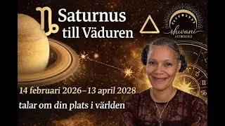 Saturnus i V&auml;duren  2026-2028 - ALLA STJ&Auml;RNTECKEN - Allt du beh&ouml;ver veta!