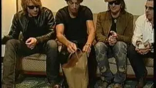 Pablo Valentino con Bon Jovi