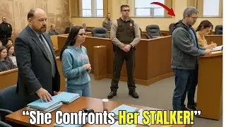 Ex-Wife Confronts Her Stalker Moments Before Sentencing