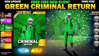 😍green criminal return confirm date 😍