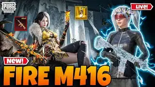 NEW FIRE M416 CRATE OPENING | CRIMSON SKYBLADE M416 MAXING  | PUBG MOBILE | BGMI