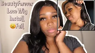 BeautyForever Lace Wig Install | Epic Fail