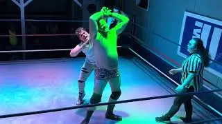 IWAU Uprising 10.24.23 - Brad Turner & Logan Ridge vs. IWAU Champion Clayton Clark & Kyle Pipher
