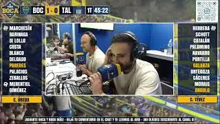 Boca-Talleres. Mufan a C&aacute;ceres y Marches&iacute;n ataja el penal. El mejor relato. A Todo Boca.  23/11/2025