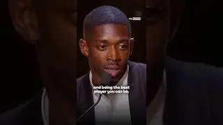 Dembele delivers emotional speech after being crowned 2025 Ballon d&rsquo;Or winner 🏆