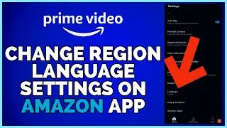 How To Change Country/Region & Language On Amazon App (2023)