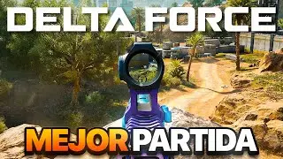 La MEJOR PARTIDA que VERAS en DELTA FORCE MODO EXTRACCION