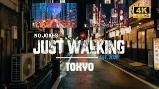 Just Walking tour in Tokyo 4K, people #walking 