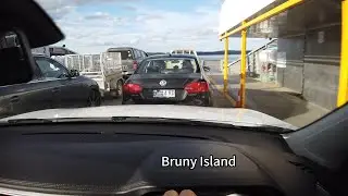 自駕乘船到布魯尼島 Bruny Island