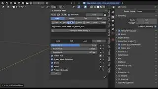 Register the Rendering Properties as a Menu [Customize Menu Editor / Blender Add-on ]