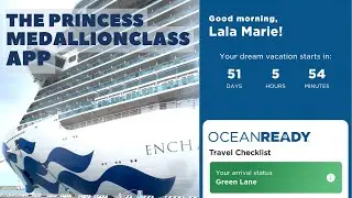 The Princess MedallionClass App | Did We Like It? | Enchanted Princess | 2023
