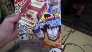Shonen Jump Nintendo Classic MIni Famicom unboxing - Japanese Retro Game Center