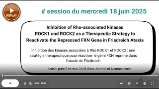 Inhibition des kinases Réactivation du gène FXN - Lecture critique d'article
