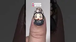 Spring nails 2022 | character nail art | nail tutorial for beginners | nail trends #shorts #nailart