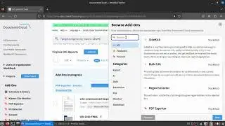 Navigating the DocumentCloud Add-Ons User Interface