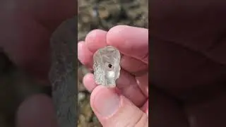 Quartz  with an inclusion