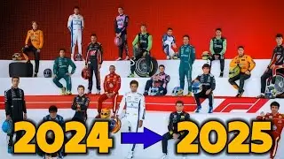 PILOTOS y ESCUDERÍAS 🔴 FÓRMULA 1 2025