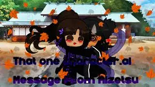 Some Sus Message From (character.ai)  ⚠Not A Long Video And Kinda Sus⚠