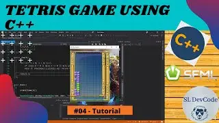 Create Simple Game Tutorial 04 - How to Create Tetris Game Using C++ (SFML) With Source Code | Demo