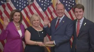 Dan Bishop sworn in