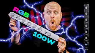 ZHIYUN FIVERAY FR100C TUBE RGB LIGHT REVIEW ! THE MOST POWERFULL SMALL 100W RGB TUBE LIGHT