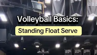 How to coach a standing float serve! #volleyball #coaching #volleyballworld #vollyballtournament 