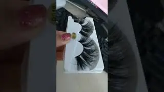 100%cut free mink lashes wholesale eyelashes vendor