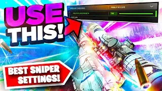 *BEST SETTINGS* for SNIPING In MODERN WARFARE 2 (Sensitivity, Settings & Class Setup)
