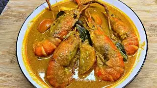 Gulai Kari Udang Versi Ore Kelate | Jarang Tak Padu
