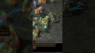 Massive 3v3 Battle &ndash; StarCraft 2 #shorts