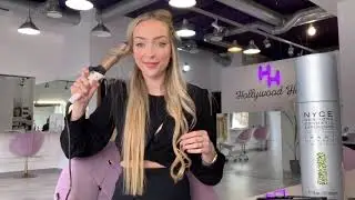 Jak kręcić włosy ? FALE NA LOKÓWKĘ w 5 min Klaudia Duszyńska