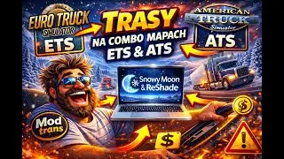 ETS2 Project Ultimate RealCam Ultra Graphics 4K Realistic Weather Drive SnowyMoon & ReShade