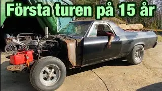 Turbo Diesel El Caminon r&ouml;r p&aring; sig f&ouml;r egen maskin f&ouml;r f&ouml;rsta g&aring;ngen.