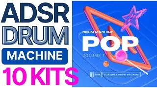 Get POLISHED POP Sound with These Next-Level Drums ADSR POP Expansion KIT for the ADSR Drum Machine