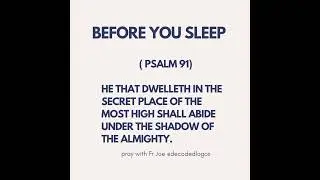 Peaceful Night Prayer for Restful Sleep