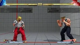 STREET FIGHTER V Ken v-skill 2 combos