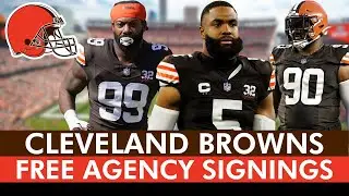 Browns RE-SIGNING Za&rsquo;Darius Smith & Mo Hurst But Lose Anthony Walker In 2024 NFL Free Agency | News
