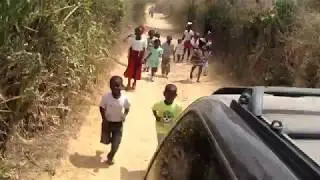 Kids Running After Car