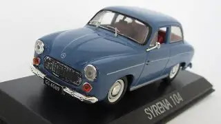 Model FSO Syrena 104 1:43