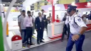 Trafficcop Ranjeet Singh has the most unpredictable moves at Smart Moblity Expo 2019