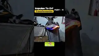Part 9 Body Fitting | Install Crf Body Kit In Impulse Or Xpulse #dirtbike #modification #shorts