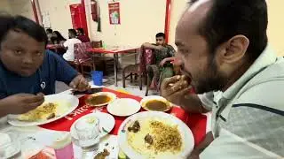 Eating Rice With Beef lal bhuna at Aynal hotel #food #foodie #foodblogger #foodlover #foodvlog 