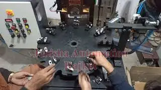 auto embosing power press automation