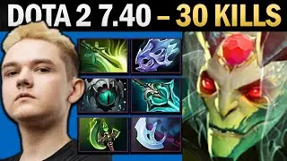 Medusa Pro Carry with Moon Shard and Parasma - Dota 7.41