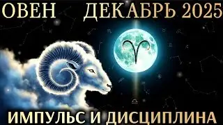 ♈️ ОВЕН ДЕКАБРЬ 2025 - Импульс и Дисциплина дадут результат ✨️