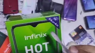 فتح علبة الهاتف الجديد infinix hot 10S نظرة أولية قبل شراء الهاتف